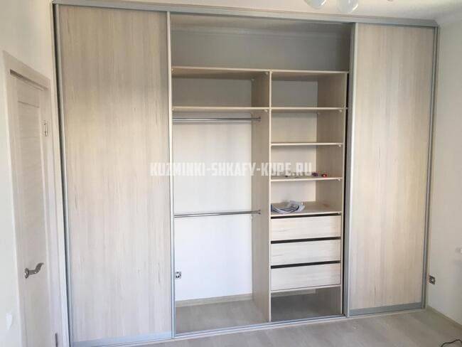 Встроенные шкафы на заказ Кузьминки