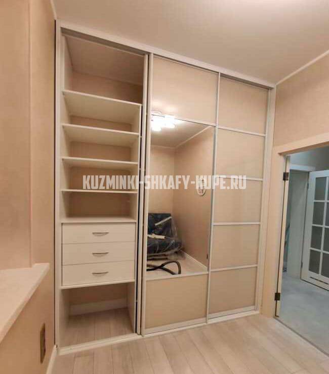 Встроенные шкафы на заказ Кузьминки